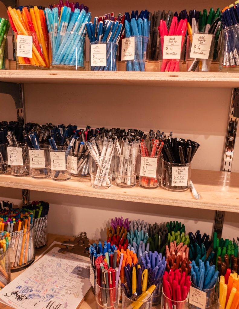 Pens at Recess Shop