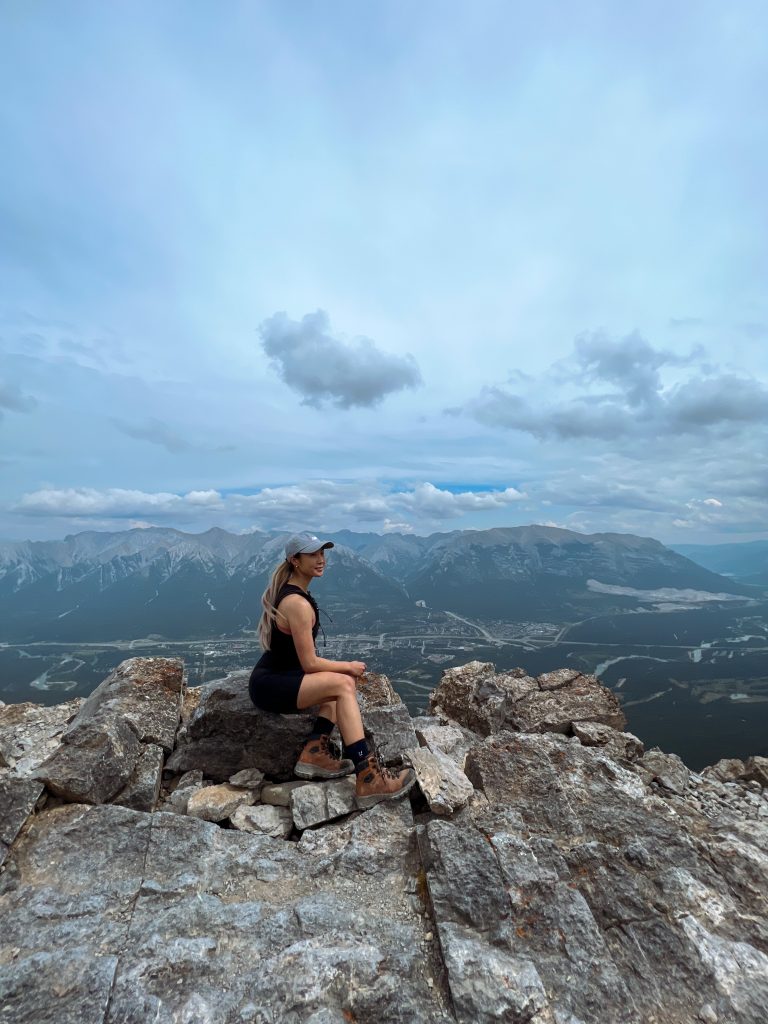 Ha Ling hike in Kananaskis