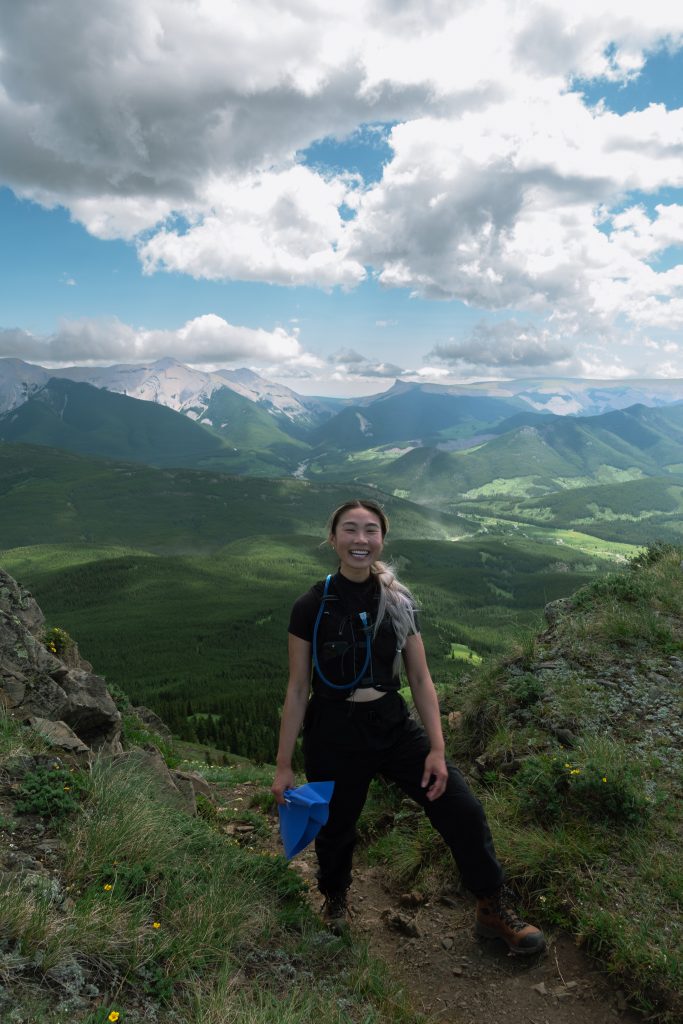 Hiking girl