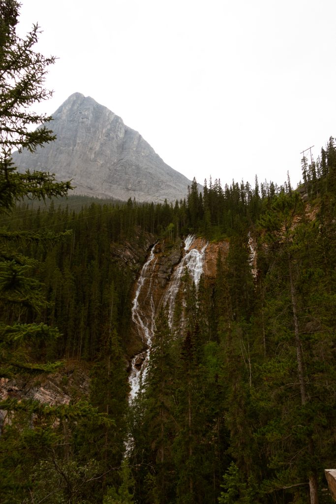 Waterfall at Grassi Lakes Alberta