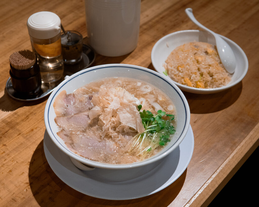 Shio Ramen and Fried Rice Set