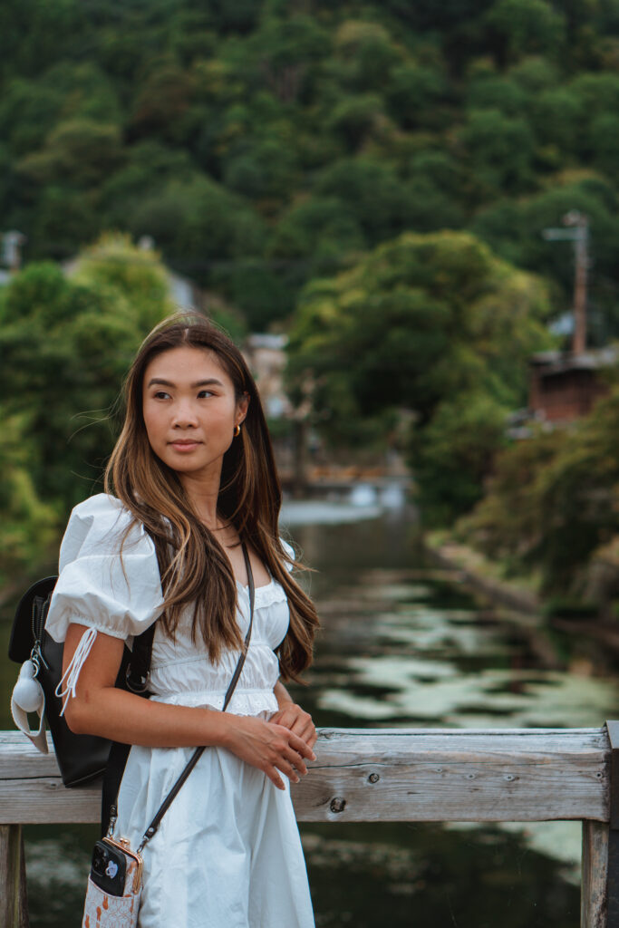 Walking in Arashiyama Forest