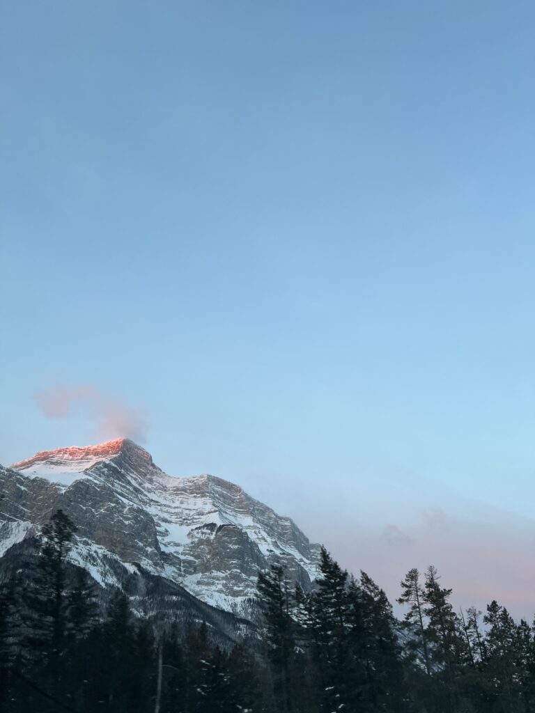 Winter in Banff Canada