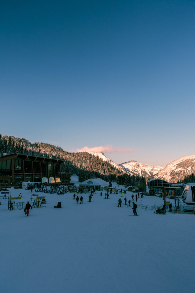 Winter in Banff Canada